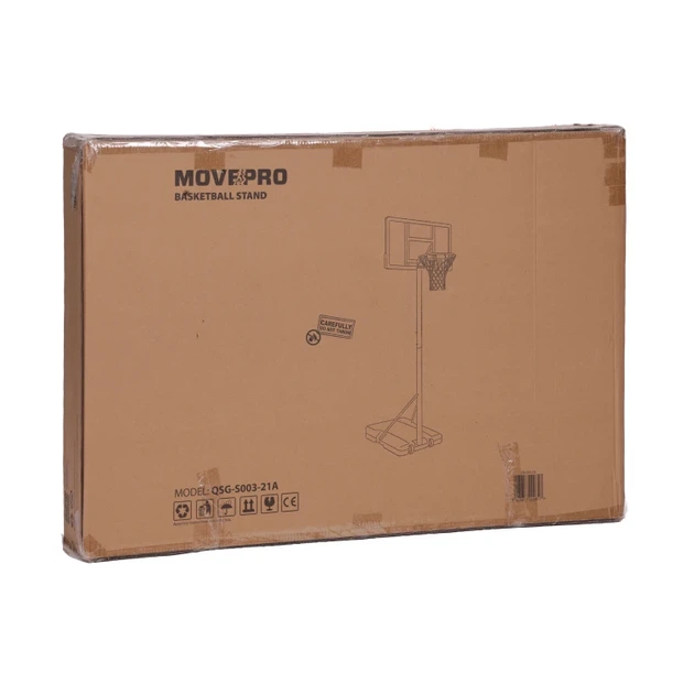 Kosz do koszykówki MovePro Regulowana wysokość 150-305 cm  QSG-S003-21A (5905817009817) - obraz 8