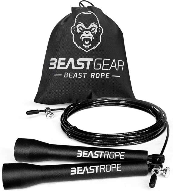Скакалка Beast Gear Beast Rope профессиональная скоростная регулируемая + сумка - изображение 3