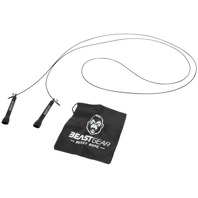 Скакалка Beast Gear Beast Rope профессиональная скоростная регулируемая + сумка - изображение 8