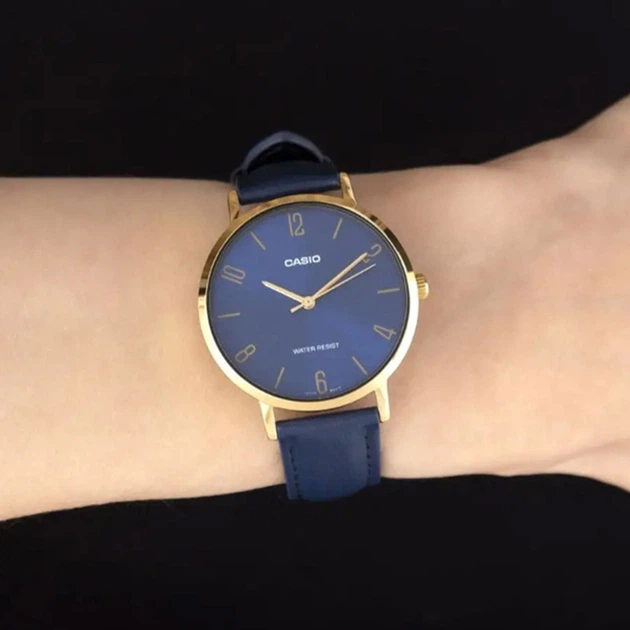 Чоловічі наручні годинники Casio LTP-VT01GL-2B - зображення 4