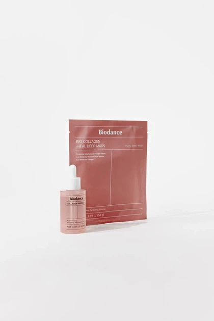 Гідрогелева маска для обличчя BIODANCE Bio-Collagen Real Deep Mask, 34 г / 1 шт — маска з колагеном для глибокого зволоження та пр - изображение 8
