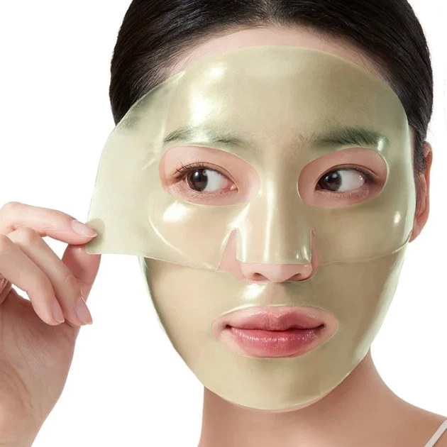 Гідрогелева маска для обличчя ANUA Heartleaf 70 Soothing Collagen Mask, 38 г / 1 шт — заспокійлива маска з хаутюнією та колагеном - зображення 2