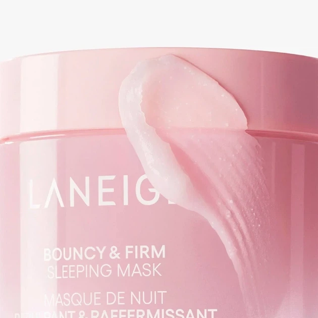 Нічна маска для обличчя LANEIGE Bouncy Firm Sleeping Mask для пружності шкіри 60 мл - изображение 6
