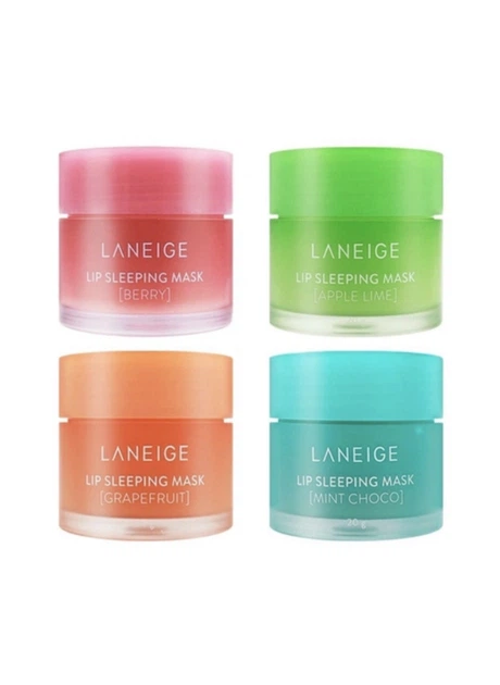 Набір нічних масок для губ LANEIGE Lip Sleeping Mask Mini Kit 4 шт відновлення та зволоження губ - зображення 3