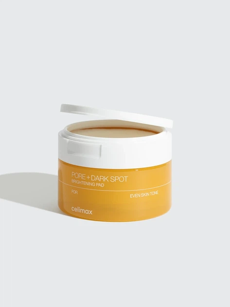 Тонер-педи для обличчя CELIMAX Pore+Dark Spot Brightening Pad 80 шт / 175 мл для освітлення шкіри та звуження пор - зображення 6