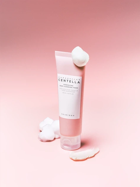 Пінка для вмивання SKIN1004 Madagascar Centella Poremizing Deep Cleansing Foam 125 мл - зображення 5