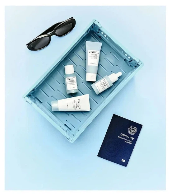 Дорожній набір для догляду за шкірою SKIN1004 Madagascar Centella Hyalu-Cica Travel Kit - изображение 4
