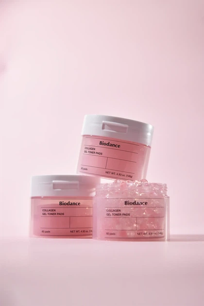 Тонер-педи для обличчя BIODANCE Collagen Gel Toner Pads 60 шт / 140 г з колагеном для зволоження та підвищення пружності шкіри - изображение 4