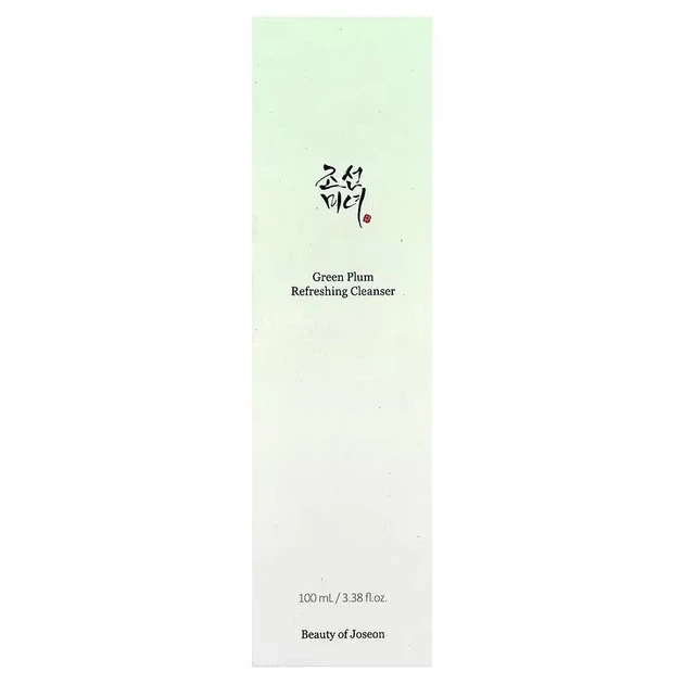 Пінка для вмивання Beauty of Joseon Green Plum Refreshing Cleanser 100 мл — м’яке очищення та баланс шкіри - изображение 2