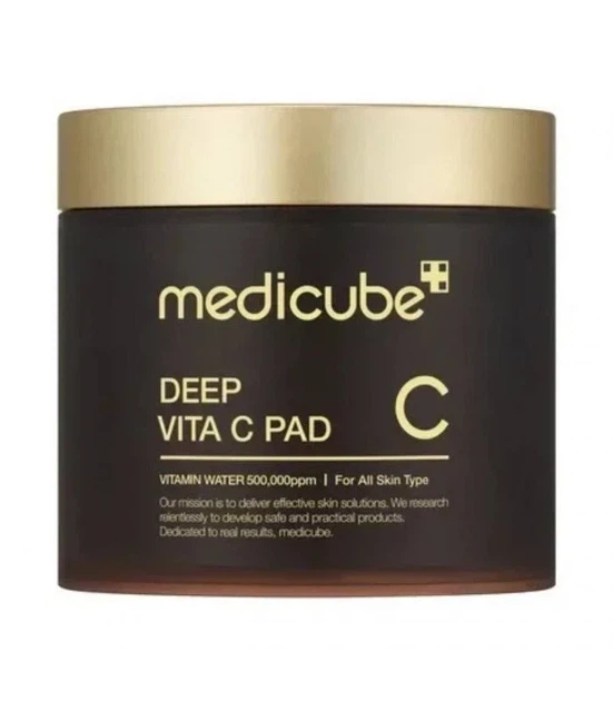 Пади для обличчя MEDICUBE Deep Vita C Pad 150 g — освітлення пігментації, сяйво та вирівнювання тону шкіри - изображение 3