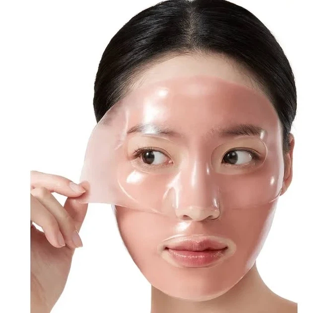 Гідрогелева маска для обличчя ANUA Peach 70 Niacin Brightening Collagen Mask, 38 г / 1 шт — освітлююча маска з персиком, ніацинамі - изображение 4