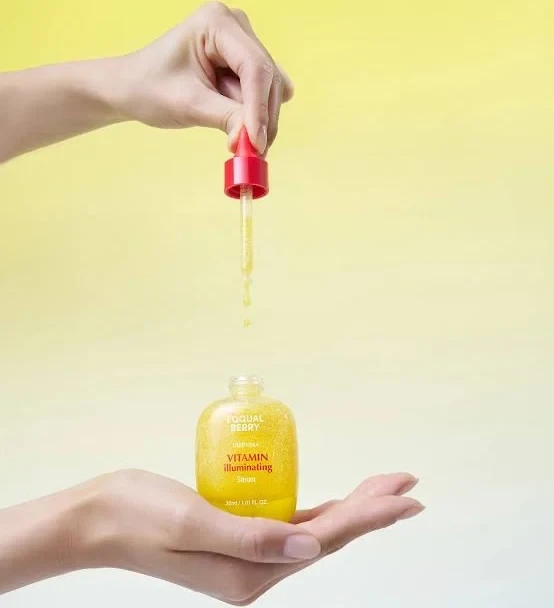 Освітлююча сироватка для обличчя EQQUALBERRY Vitamin Illuminating Serum 30 мл з вітамінним комплексом - изображение 4