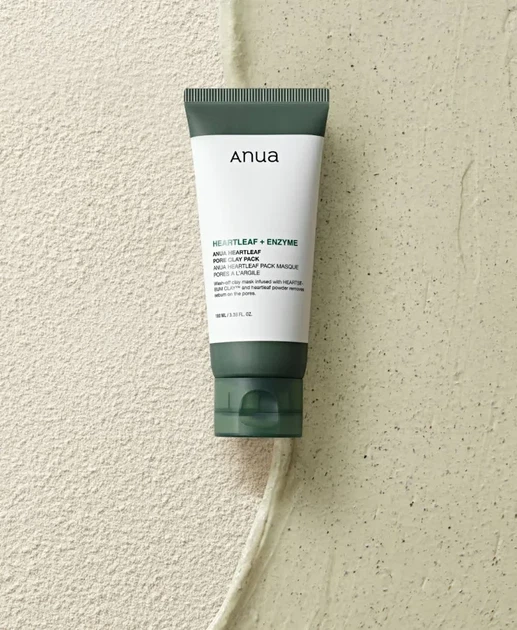 Очищувальна глиняна маска для обличчя ANUA Heartleaf Pore Clay Pack 100 мл - изображение 3