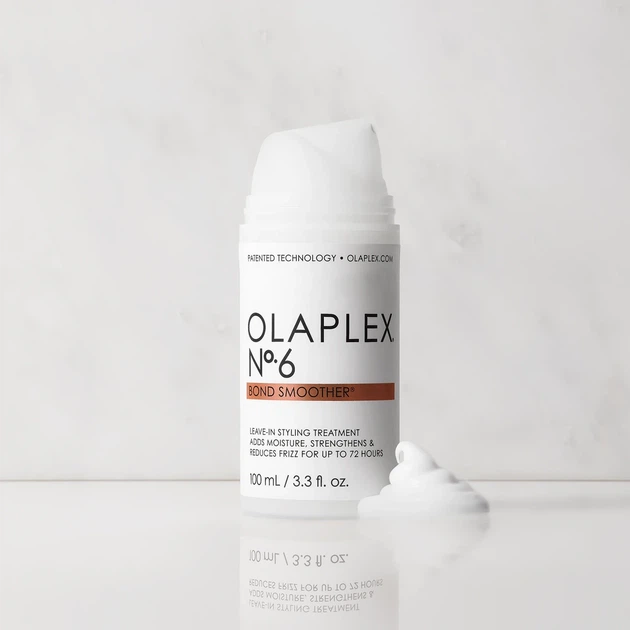 Крем для волосся OLAPLEX No.6 Bond Smoother 100 мл для розгладження та захисту від пухнастості - изображение 2