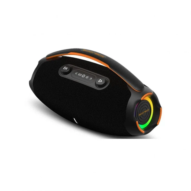 Портативна колонка Soonbox 60W 310х135х165 мм Чорна - зображення 4