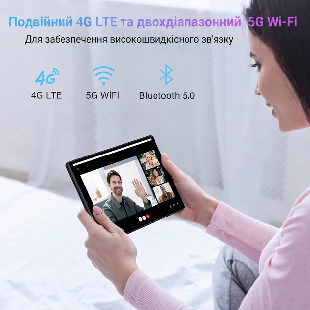Планшет 10.6" Full HD RUSHAR M103 12+24/512Gb 4G 2-SIM 8 ядер Android 15 8000 mAh Черный (102182227) - Уценка - Фото 4 Планшет 10.6" Full HD RUSHAR M103 12+24/512Gb 4G 2-SIM 8 ядер Android 15 8000 mAh Черный (102182227) - Уценка - изображение 4