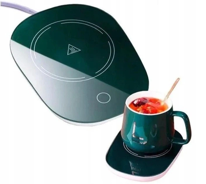 Електропідставка для підігрівання чашки, напоїв HEATING CUP 220 V Підігрівач чашок Підставка з підігрівом - зображення 2