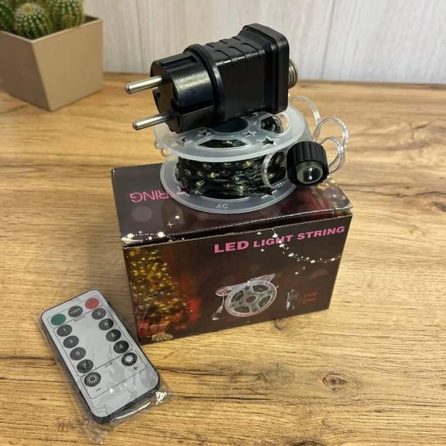 Светодиодная гирлянда "Роса" (LED Light String, 110V/220V) - Фото 2 Светодиодная гирлянда "Роса" (LED Light String, 110V/220V) - изображение 2