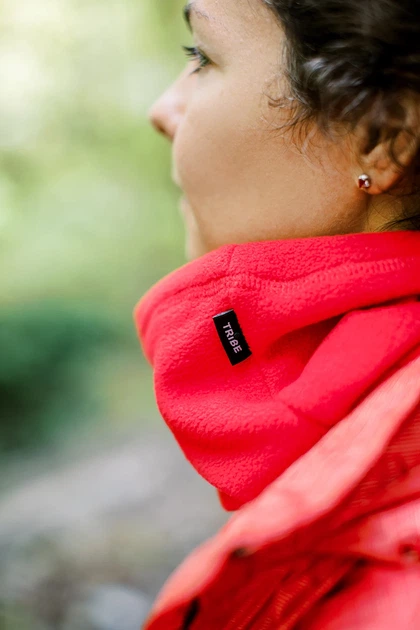 Повязка флисовая Tribe Neck Warmer T-KF-0019 One Size красная - Фото 5 Повязка флисовая Tribe Neck Warmer T-KF-0019 One Size красная - изображение 5