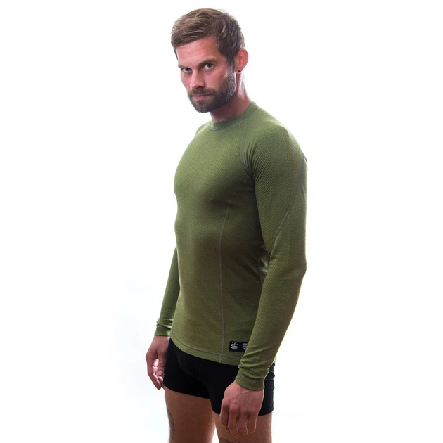 Термоблузка мужская Sensor Merino DF LS XXL Смесь мериноса safari - Фото 3 Термоблузка мужская Sensor Merino DF LS XXL Смесь мериноса safari - изображение 3