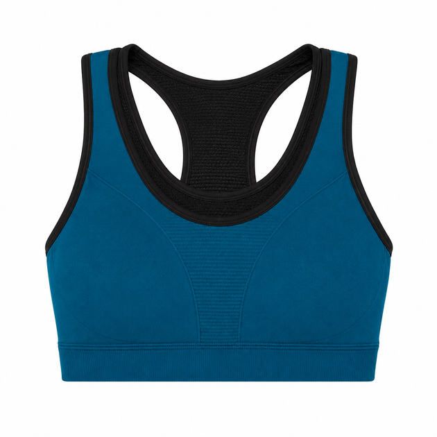 Топ спортивный Sport 1007 S/M Бирюзовый - Фото 1 Топ спортивный Sport 1007 S/M Бирюзовый - изображение 1