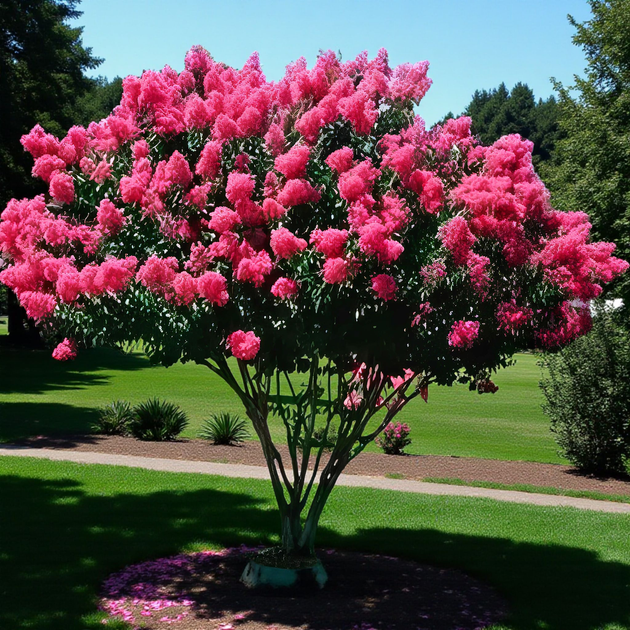 Семена Лагерстрёмия индийская, Индийская сирень , Lagerstroemia indica 10 шт/уп - изображение 3
