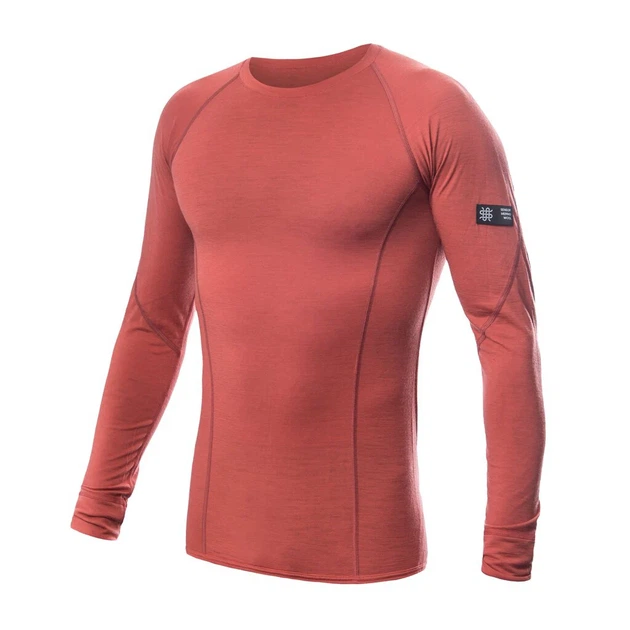 Термофутболка мужская Sensor Merino Active LS XXL терракотовая мериносовый материал - Фото 1 Термофутболка мужская Sensor Merino Active LS XXL терракотовая мериносовый материал - изображение 1