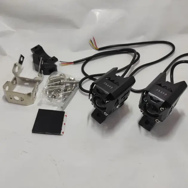 Дополнительные светодиодные LED фары ближнего и дальнего света на мотоцикле 35Вт - Фото 10 Дополнительные светодиодные LED фары ближнего и дальнего света на мотоцикле 35Вт - изображение 10