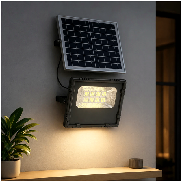 Уличный LED фонарь 500 Вт 480 LED солнечная батарея для освещения дворов и улиц ABS HM-3854 - изображение 2