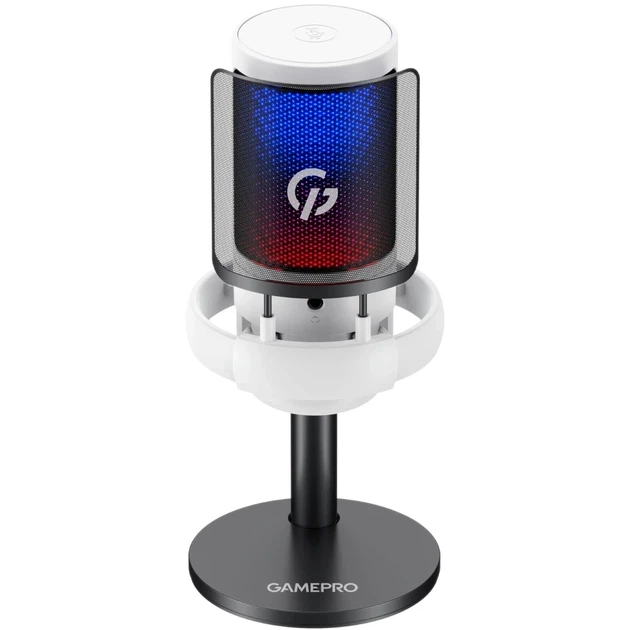 Мікрофон GamePro UGM105W White UA - Фото 1 Мікрофон GamePro UGM105W White UA - изображение 1