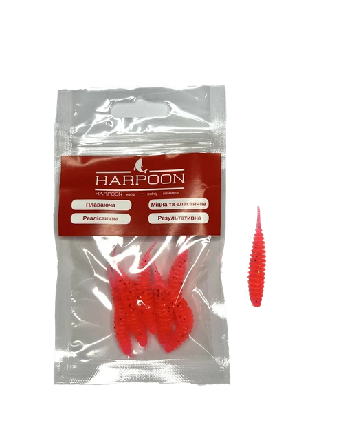 Приманка плаваюча ТЕП HARPOON TANTA 2.2" 029 Флуор Червоний 7шт - Фото 1 Приманка плаваюча ТЕП HARPOON TANTA 2.2" 029 Флуор Червоний 7шт - изображение 1