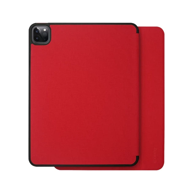Etui Crong FlexFolio do iPad Air 11" 2026-2024 / iPad Air 10.9" 5-4 gen / iPad Pro 11" 2022-2021 Red (5904310702256) - Zdjęcie 3 Etui Crong FlexFolio do iPad Air 11" 2026-2024 / iPad Air 10.9" 5-4 gen / iPad Pro 11" 2022-2021 Red (5904310702256) - obraz 3