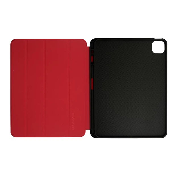 Etui Crong FlexFolio do iPad Air 11" 2026-2024 / iPad Air 10.9" 5-4 gen / iPad Pro 11" 2022-2021 Red (5904310702256) - Zdjęcie 7 Etui Crong FlexFolio do iPad Air 11" 2026-2024 / iPad Air 10.9" 5-4 gen / iPad Pro 11" 2022-2021 Red (5904310702256) - obraz 7