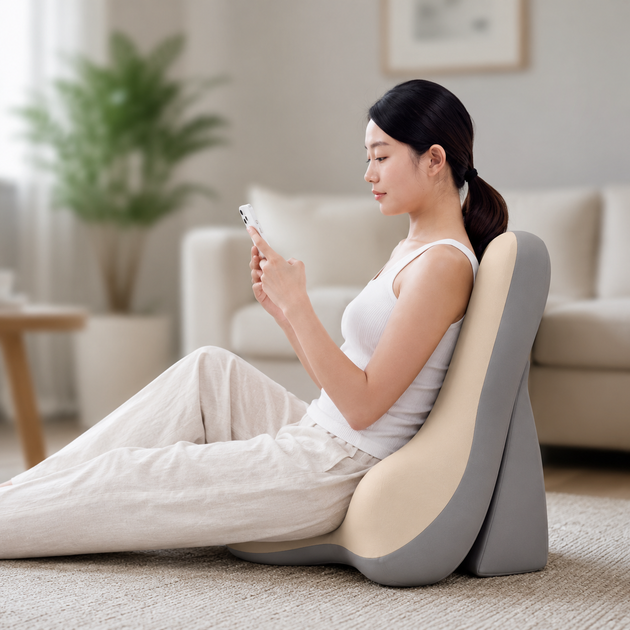 Ортопедична подушка для спини та попереку Memory Foam 26X-194 з ефектом пам'яті ергономічна для читання відпочинку підтримки шиї ніг колін вдома - изображение 2