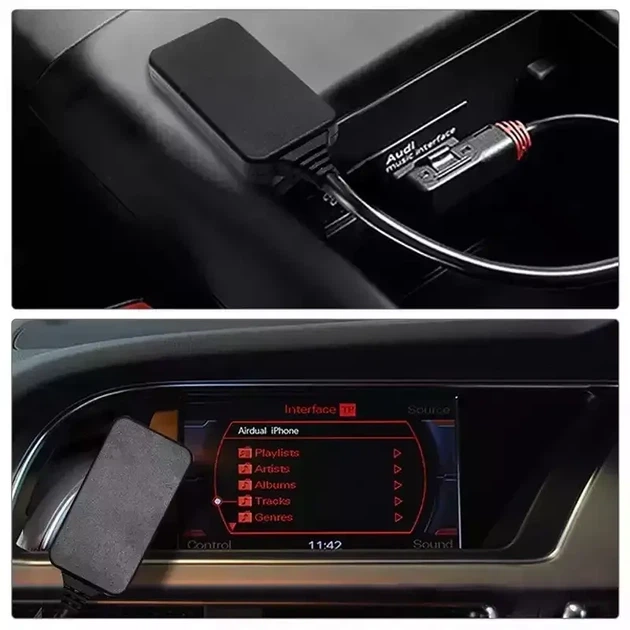 Аудиокабель адаптер AUX для Audi VW AMI MDI MMI Bluetooth 5,0. SEAT - изображение 3