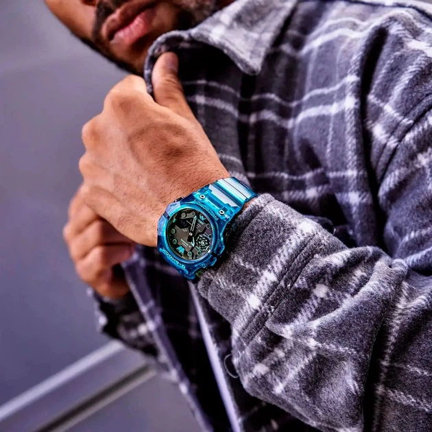 Годинник Casio G-Shock Classic GA-B001G-2AER., Turquoise. Полімер - Фото 6 Годинник Casio G-Shock Classic GA-B001G-2AER., Turquoise. Полімер - изображение 6
