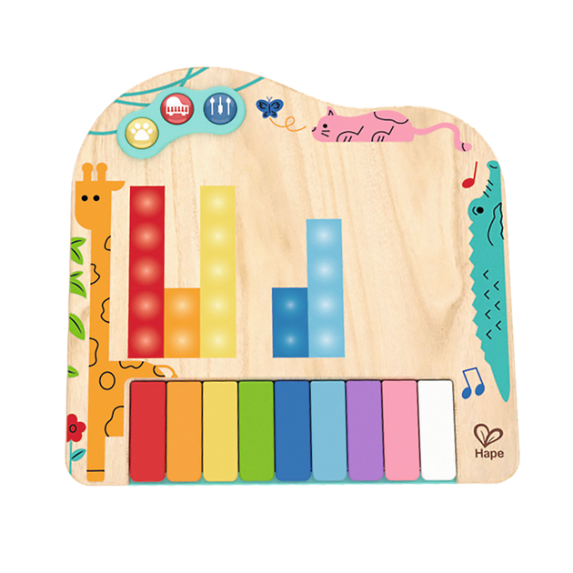 Игрушка для младенцев Hape Dynamic Pixel Piano 87-0635 (6943478045453) - изображение 4