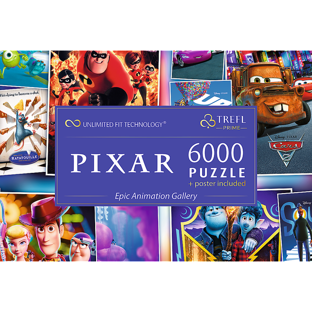 Puzzle Trefl Prime Uft Disney Pixar Collection 6000 elementów 81038 (5900511810387) - obraz 6