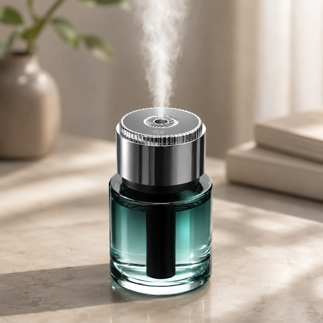 Автомобільний ароматизатор Car Fragrance автоматичний зі зоряним небом, аромадифузор в авто з LED підсвіткою та акумулятором - зображення 2