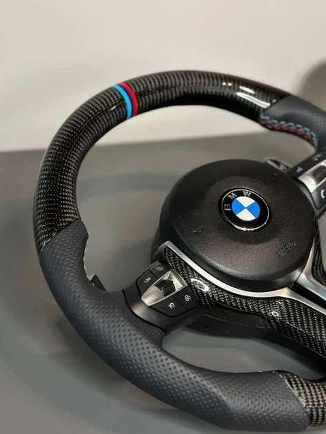Карбоновий M Руль M Perfomance Кермо BMW F series Карбон F20 F21 F22 F23 F30 F31 F32 F33 F36 X3 F25 F26 F15 F16 - зображення 5