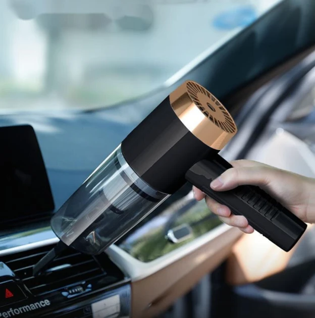 Бездротовий автомобільний пилосос 2 в 1 з LED-підсвічуванням та акумулятором (391745) - зображення 8