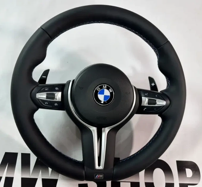 Кожаный M руль Руль M3 стиль BMW F series F01 F02 F06 F07 F10 F11 F12 F13 - изображение 5