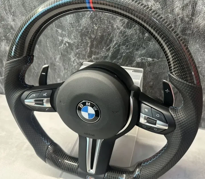 Карбонове M кермо M Perfomance Кермо BMW F series Карбон F01 F02 F06 F07 F10 F11 F12 F13 - зображення 4