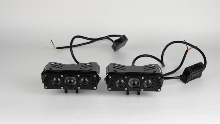 Фара додаткового світла WL MT-10 H/L Dual 40/55W 6000K 12-80V STM к-т. - зображення 5