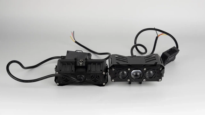 Фара додаткового світла WL MT-10 H/L Dual 40/55W 6000K 12-80V STM к-т. - зображення 6