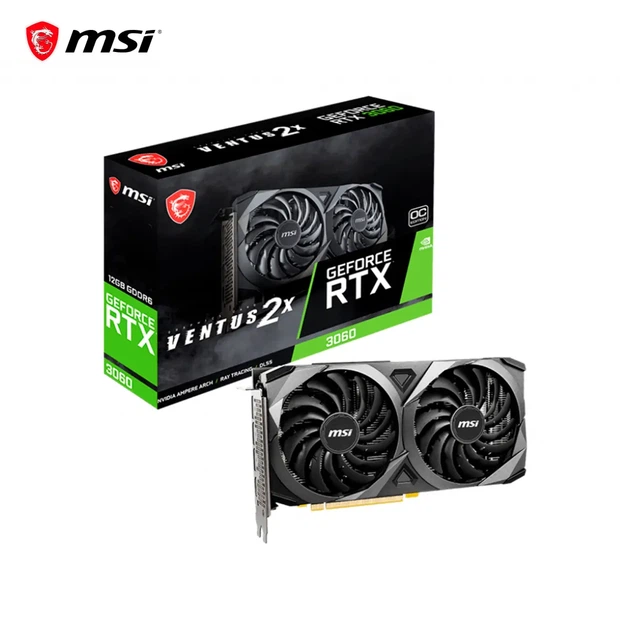 Відеокарта MSI Nvidia GeForce RTX 3060 VENTUS 2X 12G OC - зображення 5