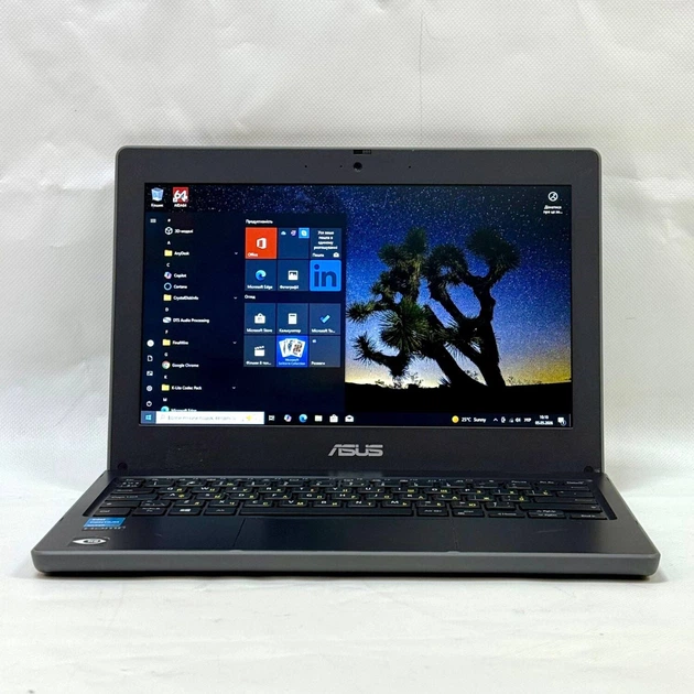 Нетбук Б-клаcc Asus BR1100CK / 11.6" (1366x768) TN / Intel Pentium Silver N6000 (4 ядра по 1.1 - 3.1 GHz) / 4 GB DDR3 / 128 GB SSD / Intel UHD Graphics / WebCam / Windows 10 Pro б/у - Фото 2 Нетбук Б-клаcc Asus BR1100CK / 11.6" (1366x768) TN / Intel Pentium Silver N6000 (4 ядра по 1.1 - 3.1 GHz) / 4 GB DDR3 / 128 GB SSD / Intel UHD Graphics / WebCam / Windows 10 Pro б/у - изображение 2