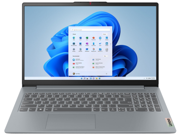 Ноутбук Lenovo IdeaPad Slim 3 15AMN8 (82XQ01KGRA) Arctic Grey - Фото 2 Ноутбук Lenovo IdeaPad Slim 3 15AMN8 (82XQ01KGRA) Arctic Grey - изображение 2