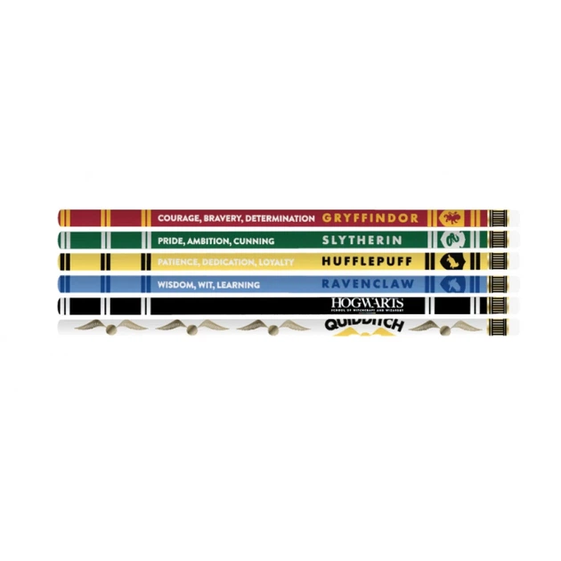 Набор карандашей Harry Potter House Pride 6 шт. (STATHP05) - Фото 1 Набор карандашей Harry Potter House Pride 6 шт. (STATHP05) - изображение 1