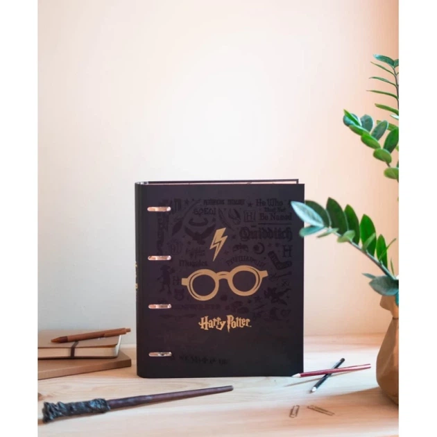 Папка-регистратор Harry Potter A4 4 кольца резинка (CAT0069) - Фото 4 Папка-регистратор Harry Potter A4 4 кольца резинка (CAT0069) - изображение 4